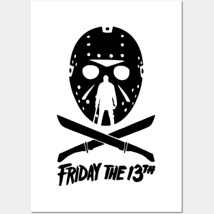 Friday the 13th Jason is coming Posters and Art